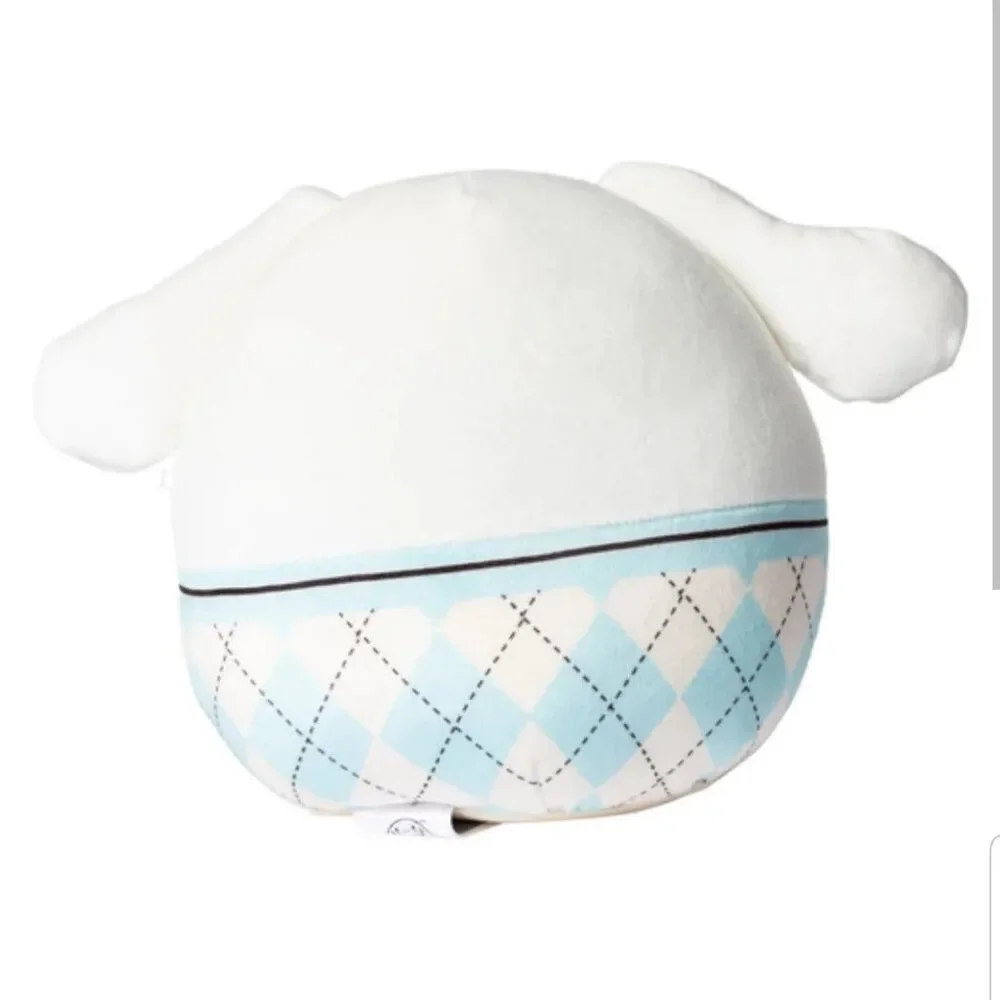 Squishmallows Cinnamoroll Wearing Plaid Sweater 6.5